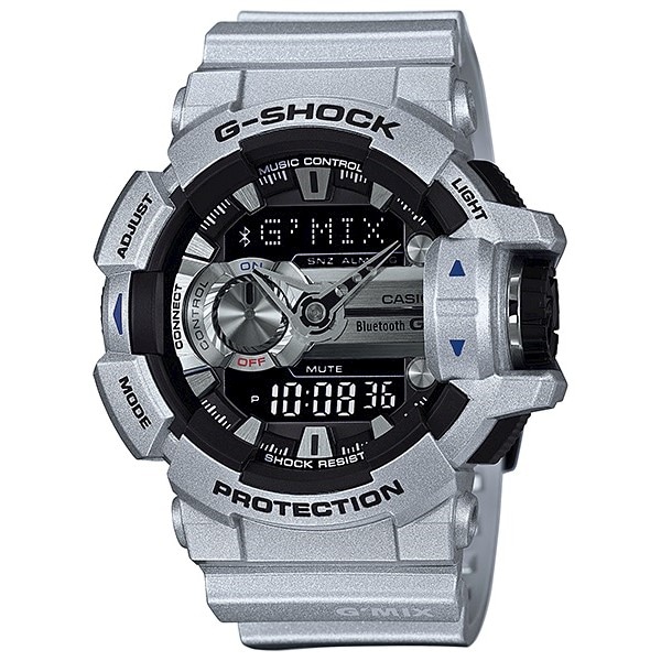 mens grey g shock watch