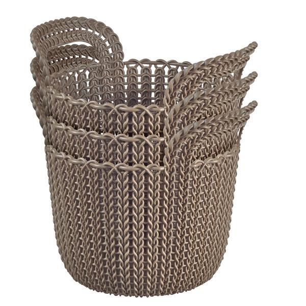 Curver Storage Knit Basket 3lt Buy Storage Baskets 250540