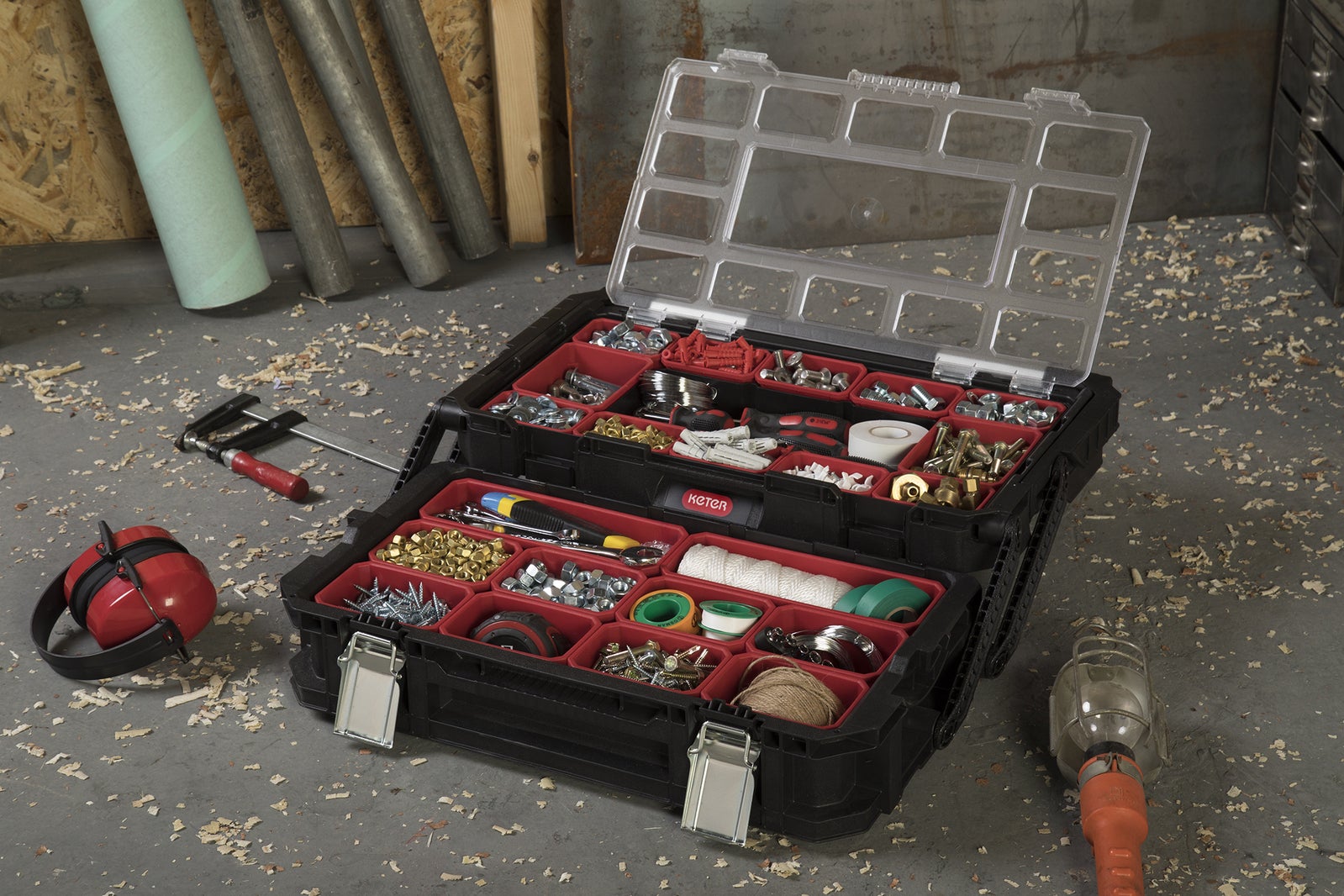 Keter Connect Cantilever Organizer Toolbox 22 Inch Buy Tool Boxes