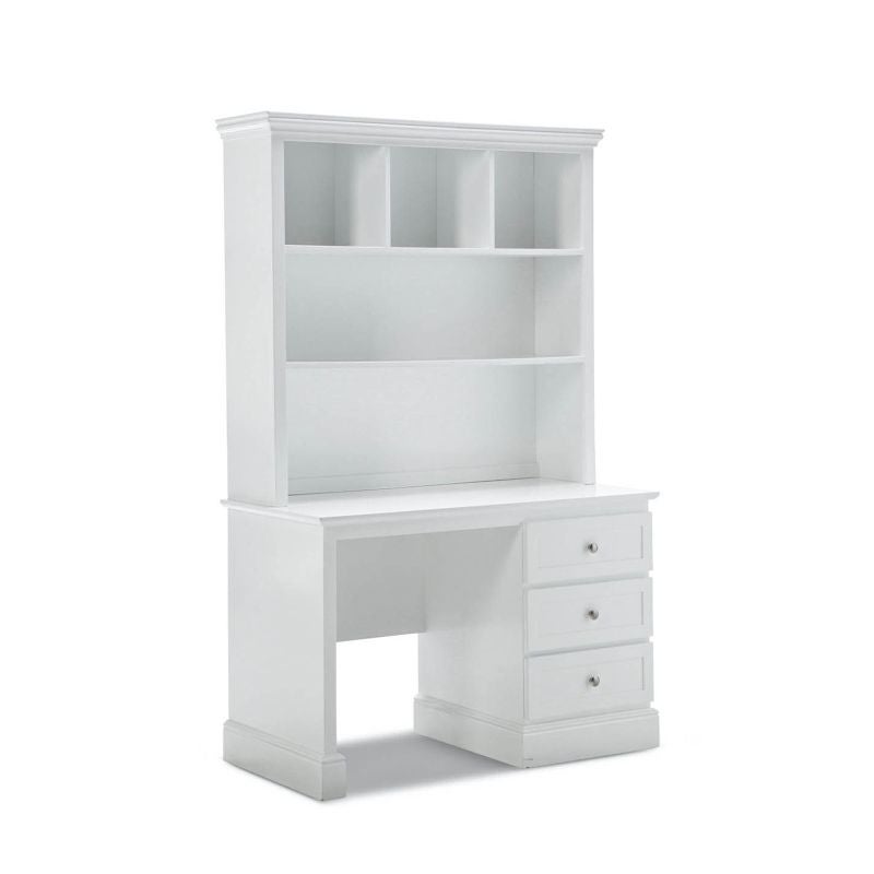 Mia 3 Drawer Kids Desk Hutch White Smooth Finish Buy Kids