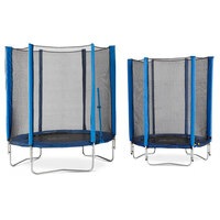 Plum 6ft Kids Trampoline with Enclosure in Blue