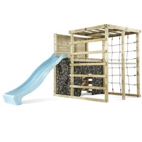 Plum Play Wooden Climbing Frame Jungle Gym w/ Slide