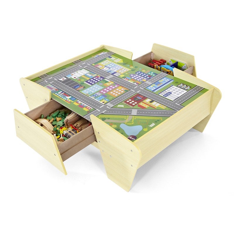 brio train table with reversible top