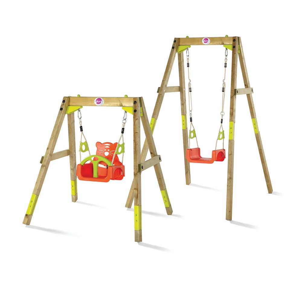 Plum Outdoor Toddler Kids Wooden Growing Swing Set Buy Swings
