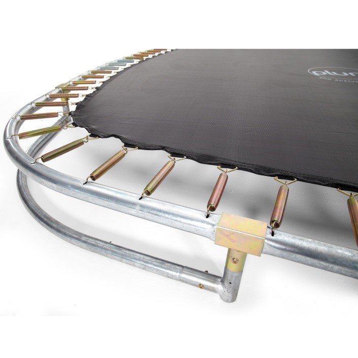 Plum Kids Square In Ground Trampoline in Black 11ft Buy In Ground