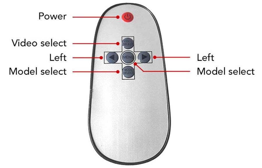 Elinz 7 Clip On Rearview Mirror Monitor Caravan 2 Reversing