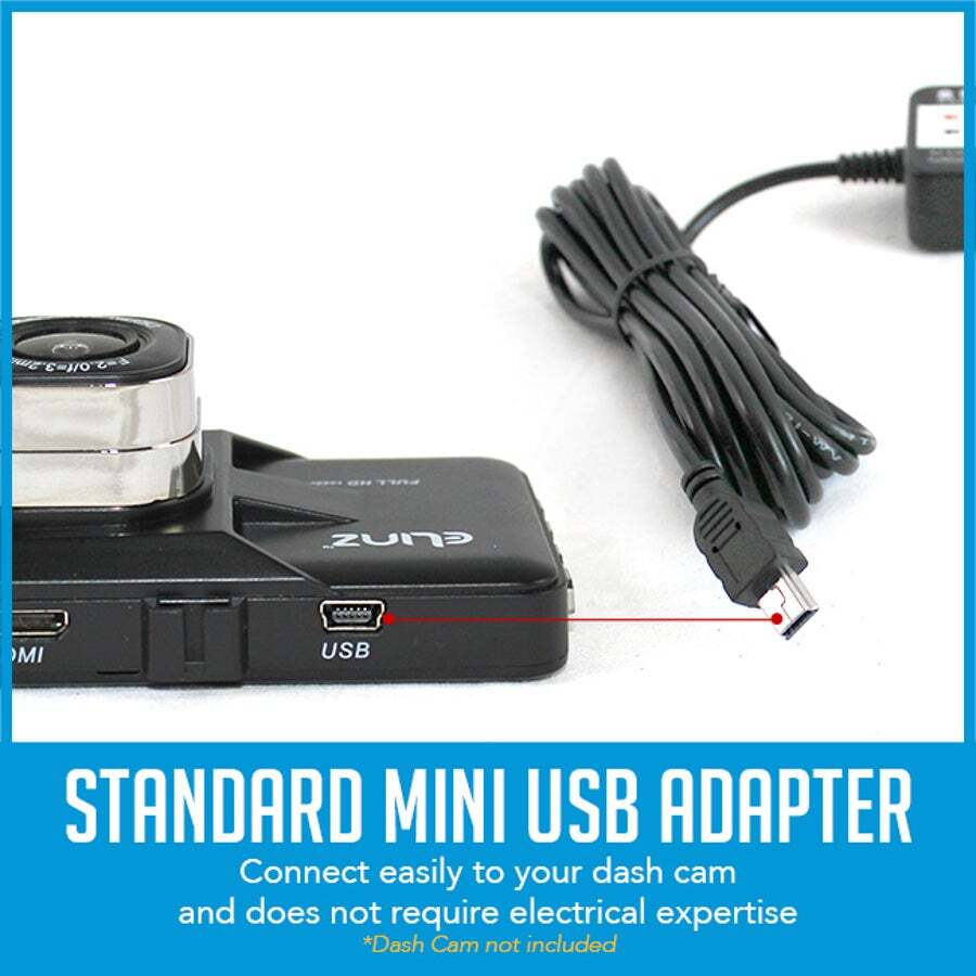 Elinz Hard Wire Kit Cable Charger for Car Dash Cam Parking Power