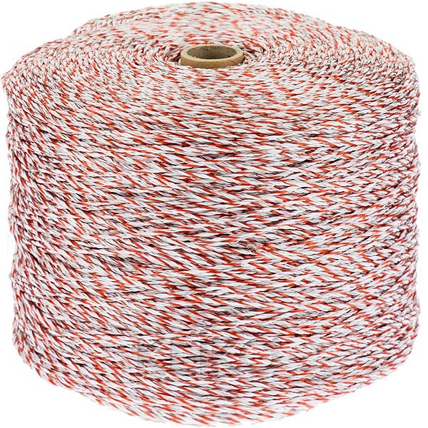 1000m Roll Polywire Electric Fence Energiser Stainless Steel Rope Poly