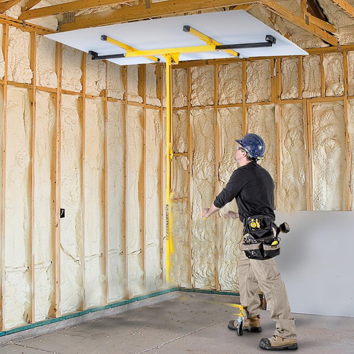 11ft Plasterboard Lifter Plaster Drywall Sheet Panel Lift Gyprock Board