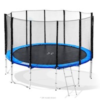 Blizzard 14 Ft Trampoline With Net - Blue