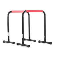 Powertrain Pair Dip Bar Parallette Stand Station Chin Up Push Pull Tower Fitness