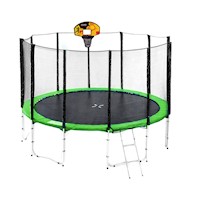 Cyclone 8 Ft Springless Trampoline With Net