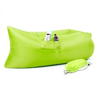 Wallaroo Lazy Air Lounge Chair Inflatable Sleeping Camping Bed Beach Sofa Bag