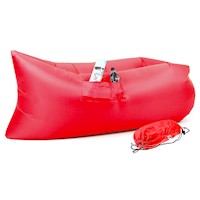 Wallaroo Lazy Air Lounge Chair Inflatable Sleeping Camping Bed Beach Sofa Bag