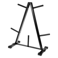 Powertrain Weight Plates Storage Rack A-frame Holder Weights Stand Home Gym