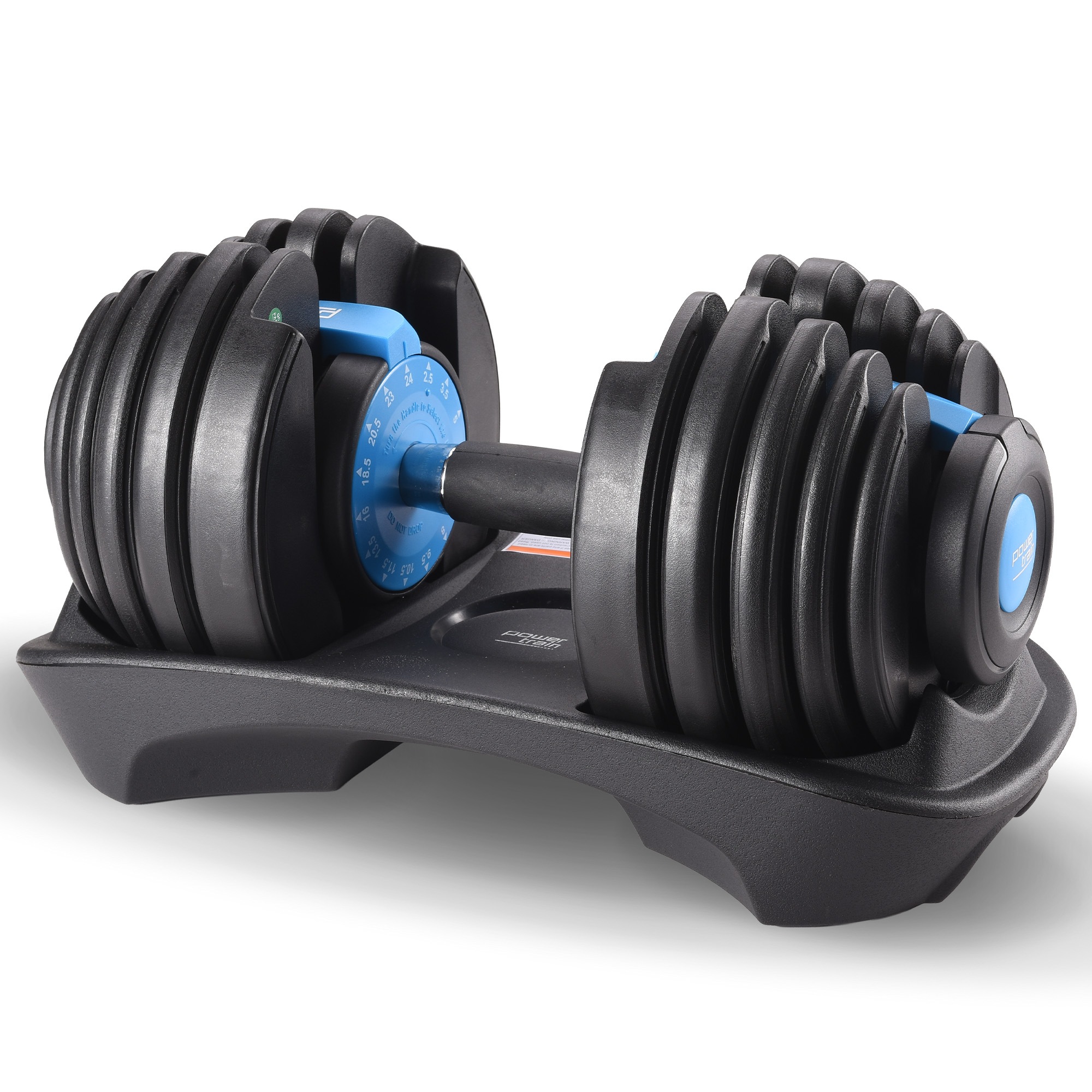 1x 24kg Adjustable Dumbbell Home Gym Exercise Equipment Weights Fitness