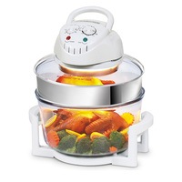 17L Digital Turbo Convection Oven Electric Cooker Air Fryer 1400w 