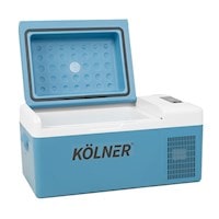 Kolner 20l Portable Fridge Freezer Cooler 12/24/240v Camping Refrigerator
