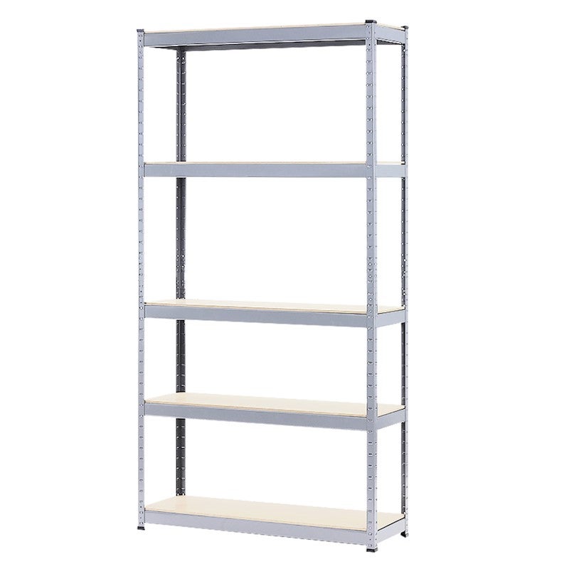 5 shelf metal storage rack