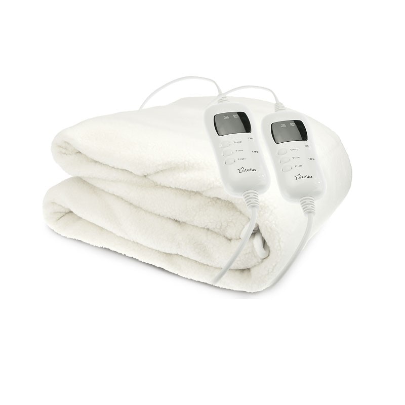 Stella Electric Blanket Fleece Electronic 9 Levels Heated Fitted King Size Bed Buy King Size
