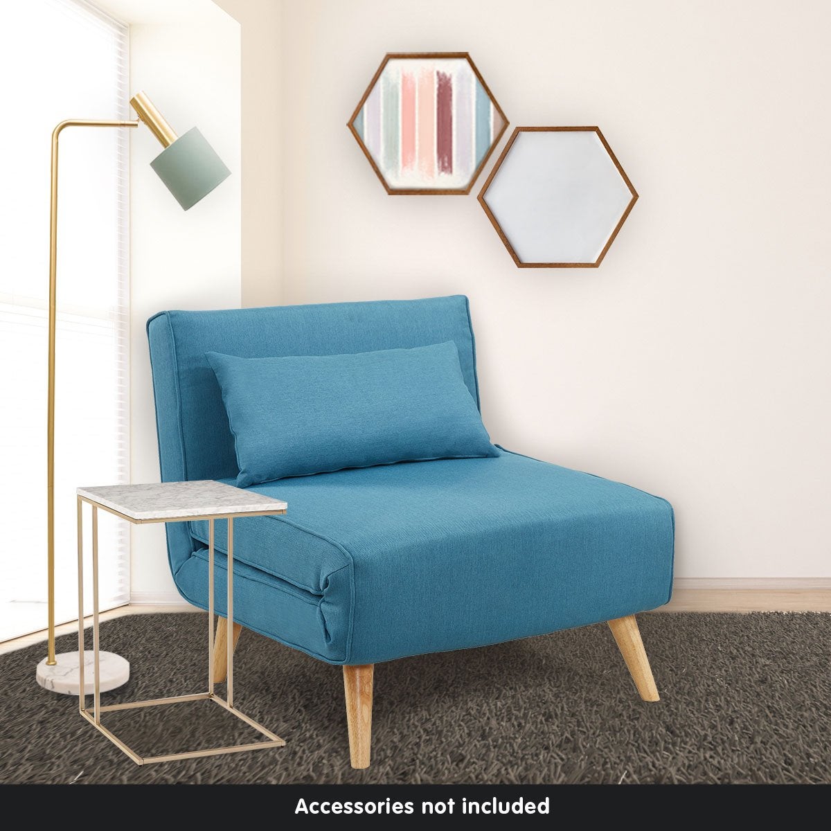 Linen Corner Sofa Bed Comfortable Chair Single Seater Adjustable Wooden Frame Blue 1457602 08 ?v=637282517676571959