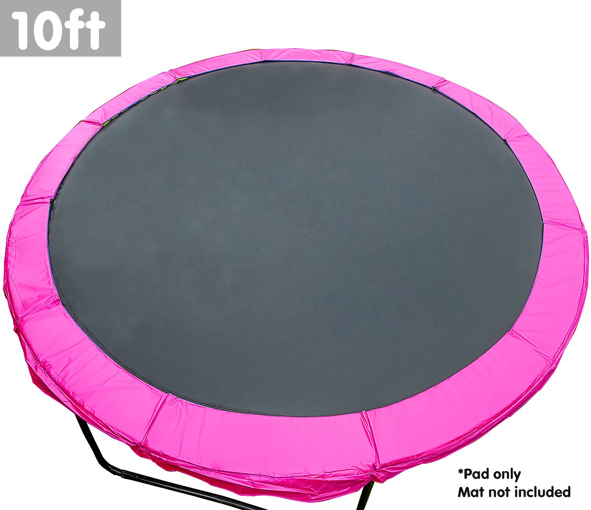 Pink 10ft Replacement Reinforced Outdoor Round Trampoline Spring Pad Cover Buy Trampoline Pads