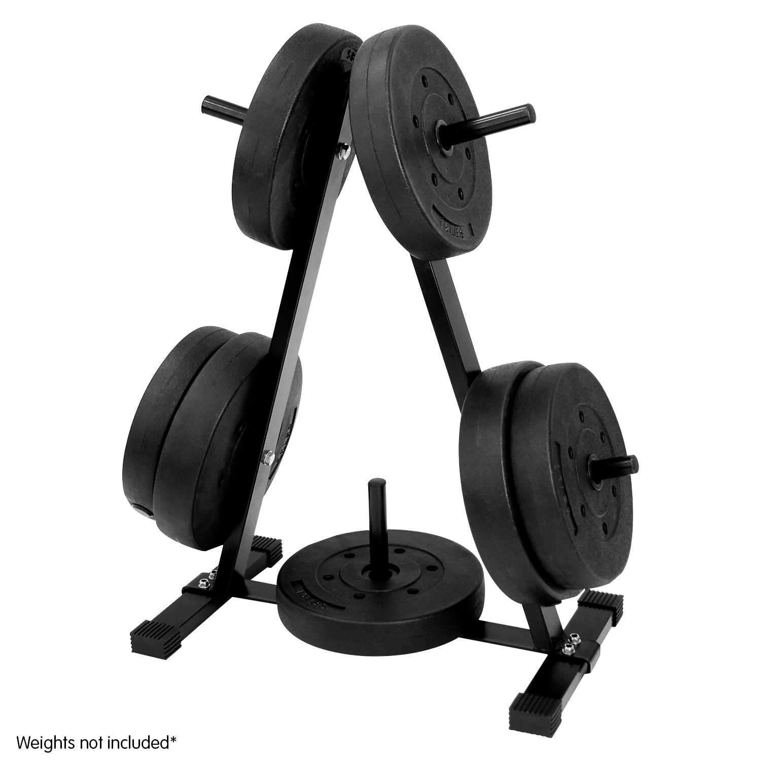 Powertrain Weight Plates Storage Rack Aframe Holder Weights Stand Home