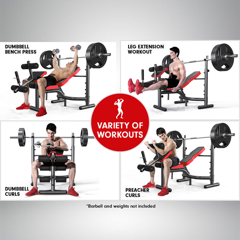 Powertrain Bench Press Home Gym Situp Abs Decline Exercise Incline