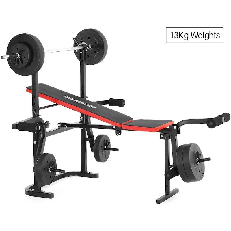 Powertrain Home Gym Bench Press Multi Gym with 13 Weights Buy Weight
