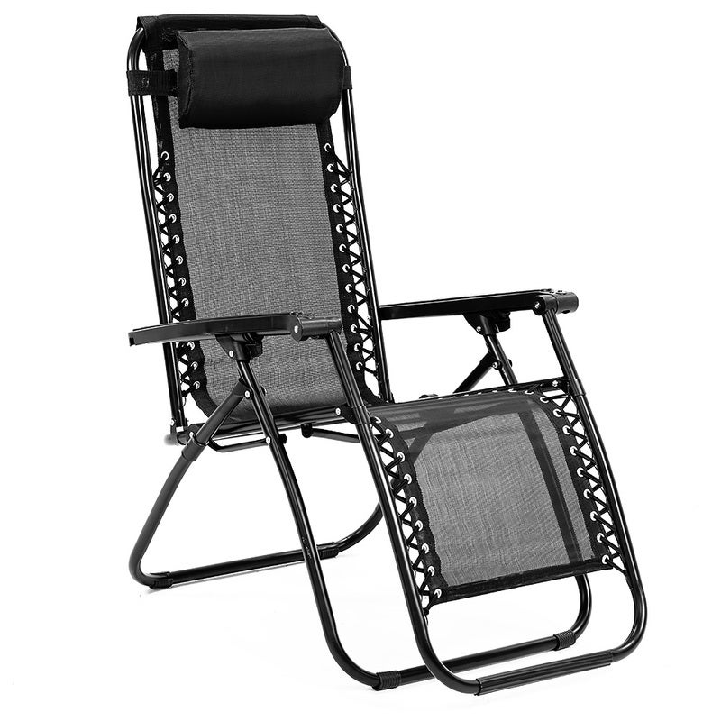 Garden Gear Zero Gravity Chair Recliner Chair With Padded Cushion