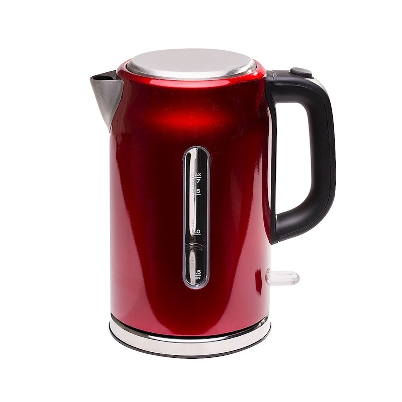 Westinghouse Kettle 1.7l Electric Kitchen Jug 2200w Cordless Pearl Red