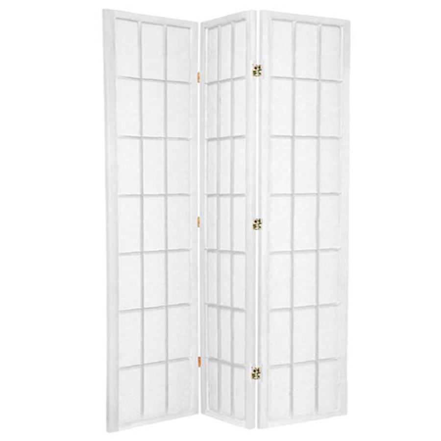 Shoji Room Divider Screen White 3 Panel | Buy Room Dividers & Screens ...