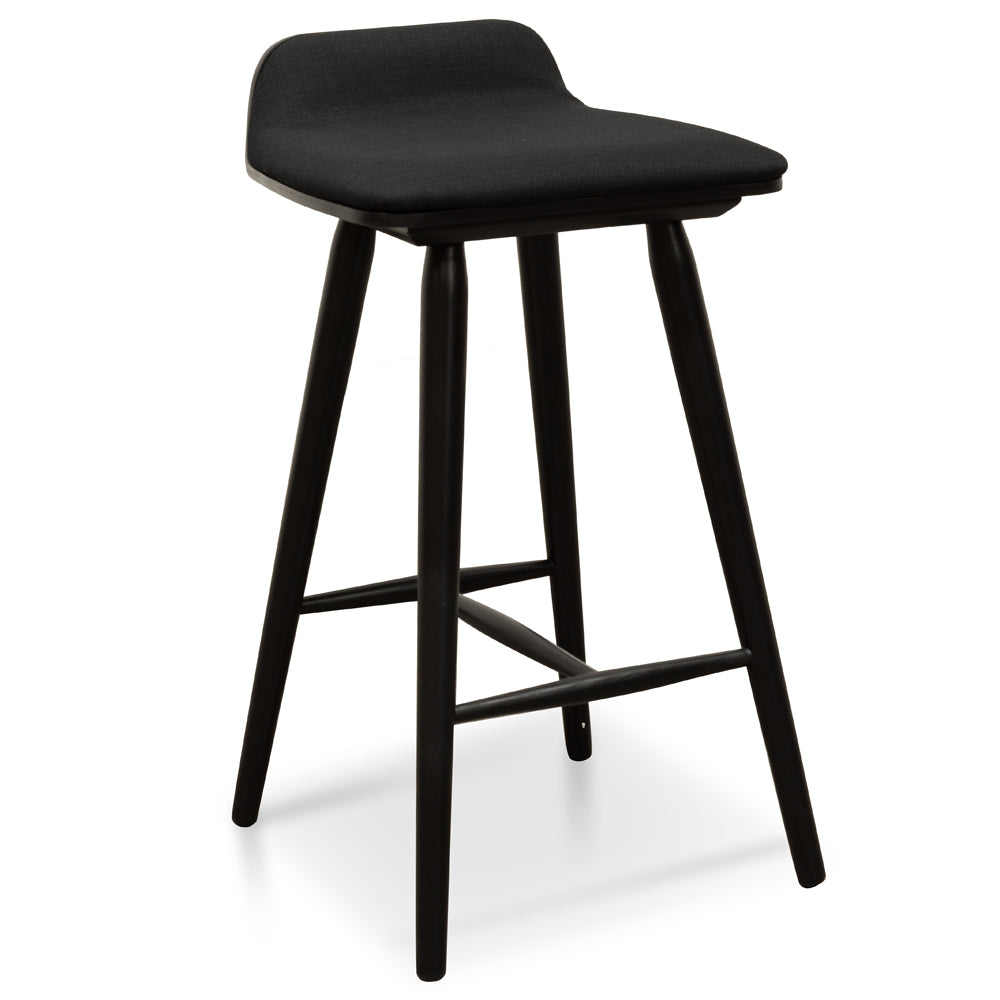 Finn 65cm Bar Stool - Black | Buy Bar Stools - 779313