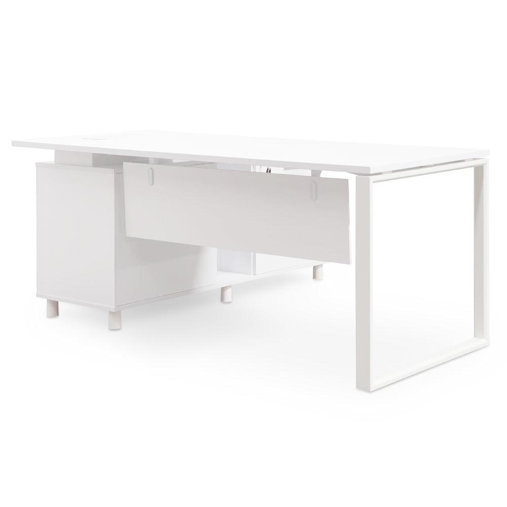 Halo Executive Office Desk Right Return White Desks 779418 Halo Executive Office Desk Right Return