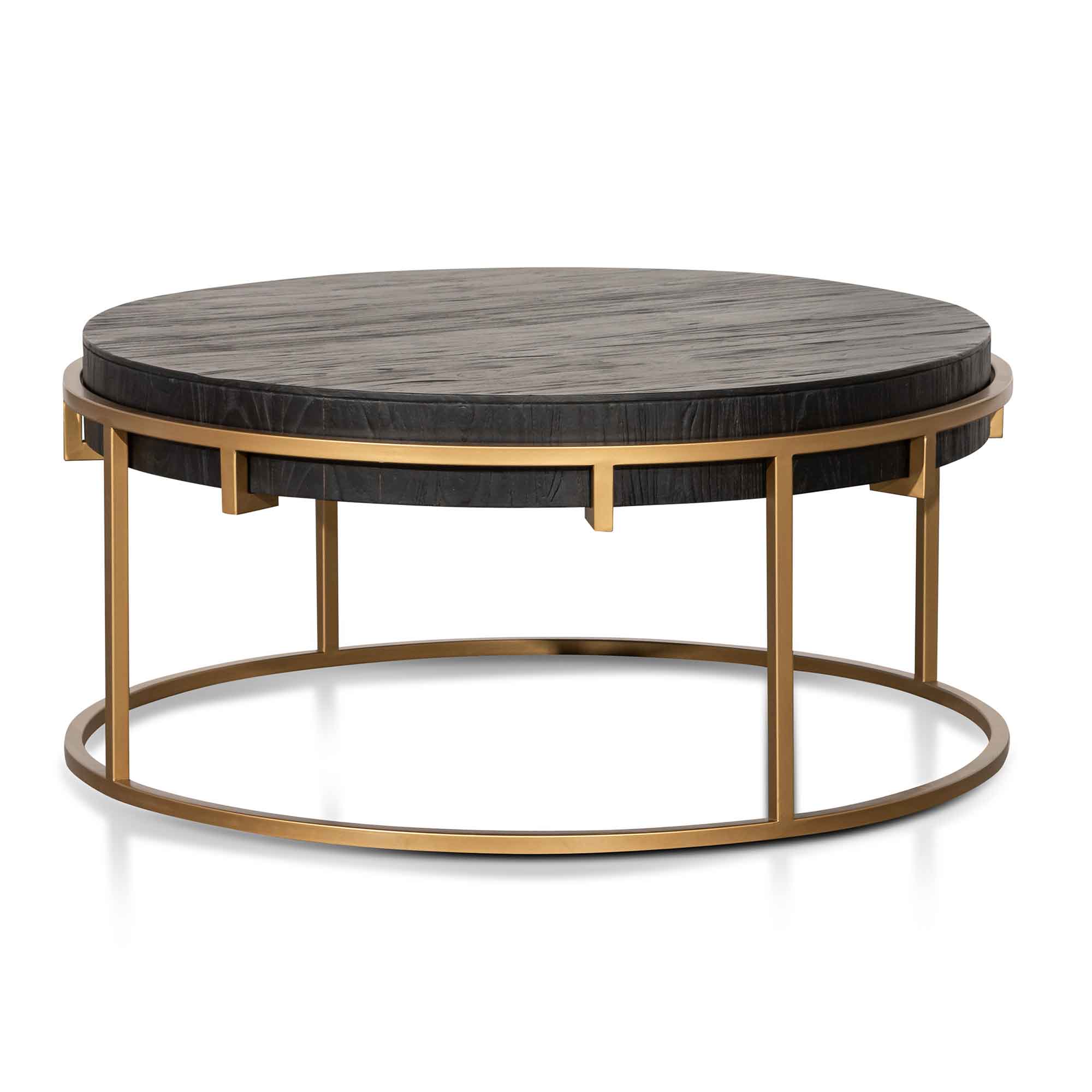 Shelley 100cm Round Coffee Table - Golden | Buy Coffee Tables - 2268254