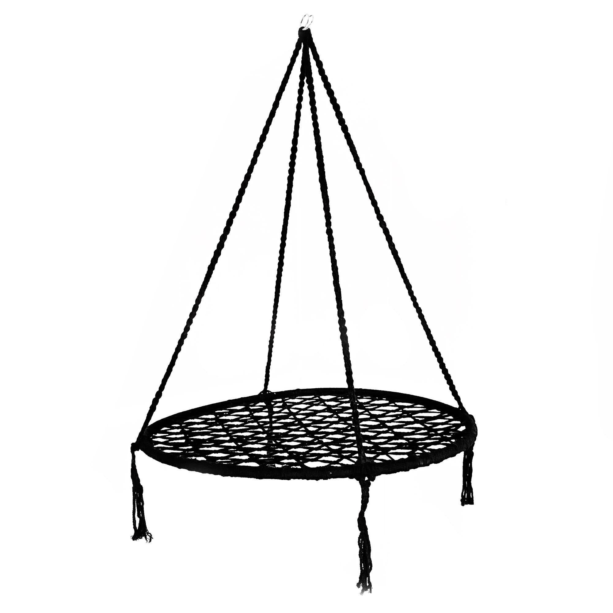 Morocco Macrame Swing - Black | Buy Swings - 9356422003944