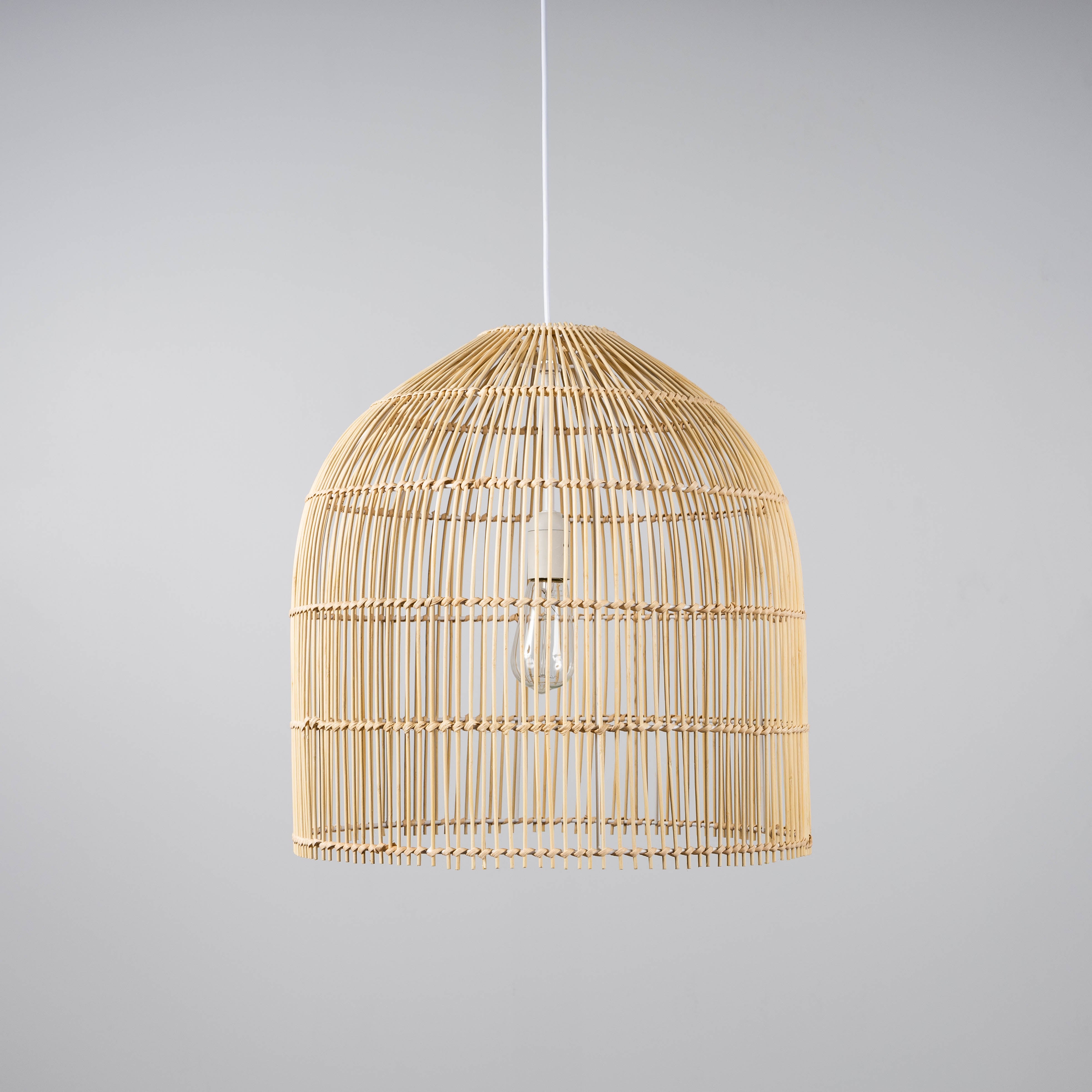 Natural Rattan Cane Pendant Light Siena 2 Sizes Buy Pendant