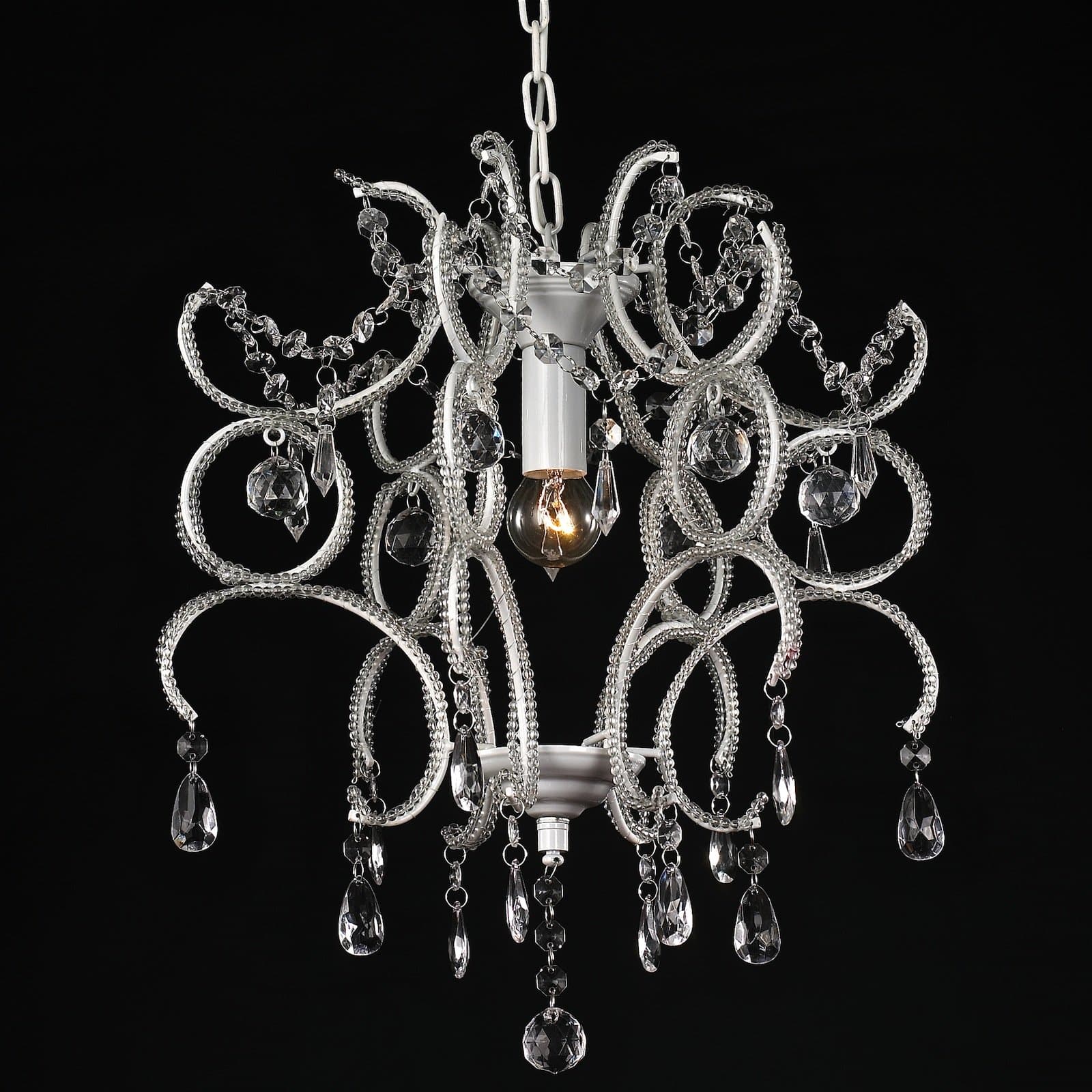 Jewel Chandelier 1 Light White Buy Chandeliers 9356422000526