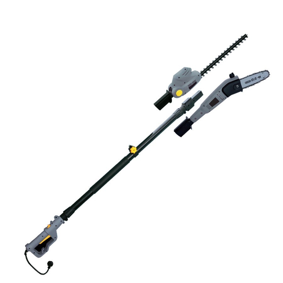 electric hedge trimmer pole