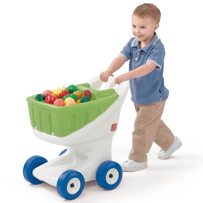 Little Helpers Grocery Cart - Green