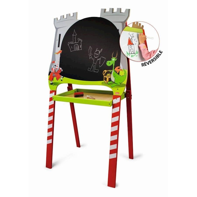 Knights and Drgon Large Blackboard by Jeujura