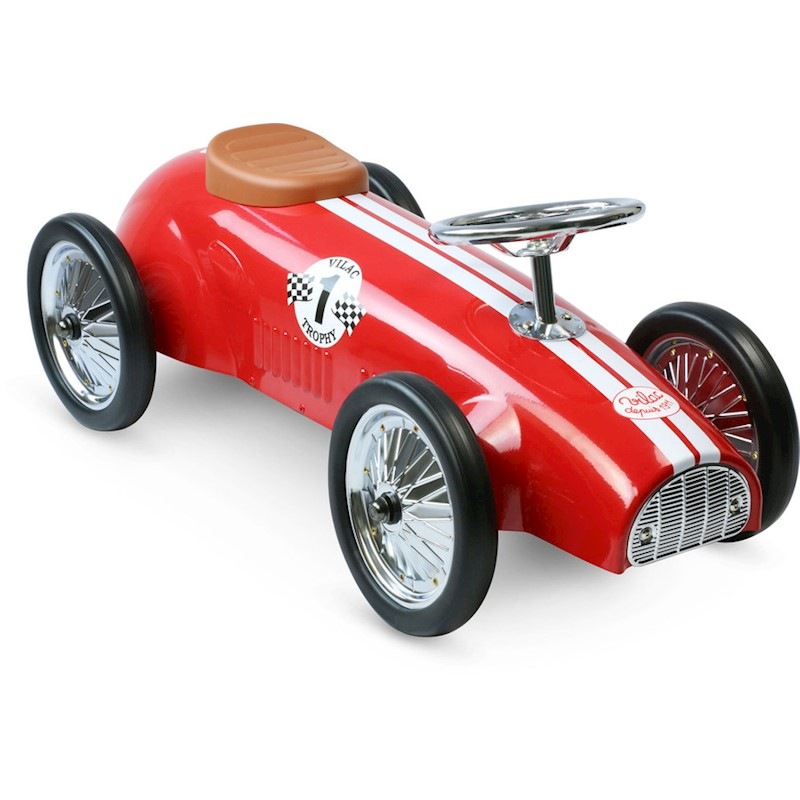 Red Racing Ride On Car by Vilac
