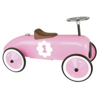 Pink Ride On Classic Toy Car by Vilac