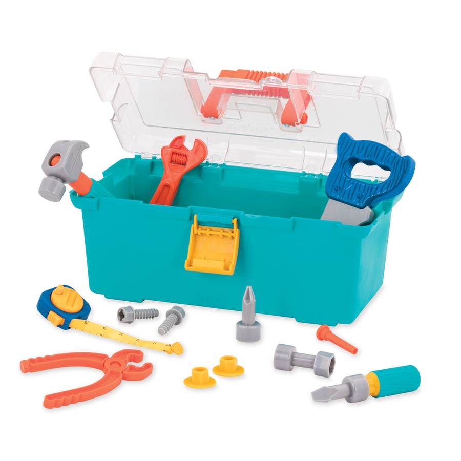 Builder's Tool Box Blue Buy Toy & Tools 62243334489