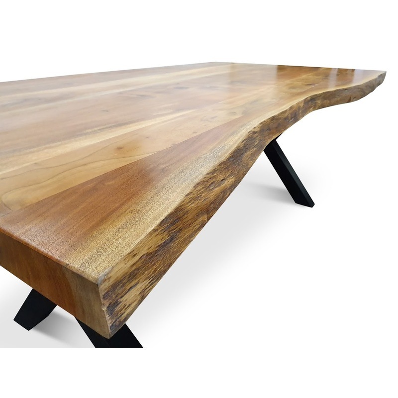 Laguna Rustic Double X 2 Metre Dining Table Buy Outdoor Dining Tables