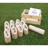 Molkky Scatter Smite & Scattles Wood Throwing Game