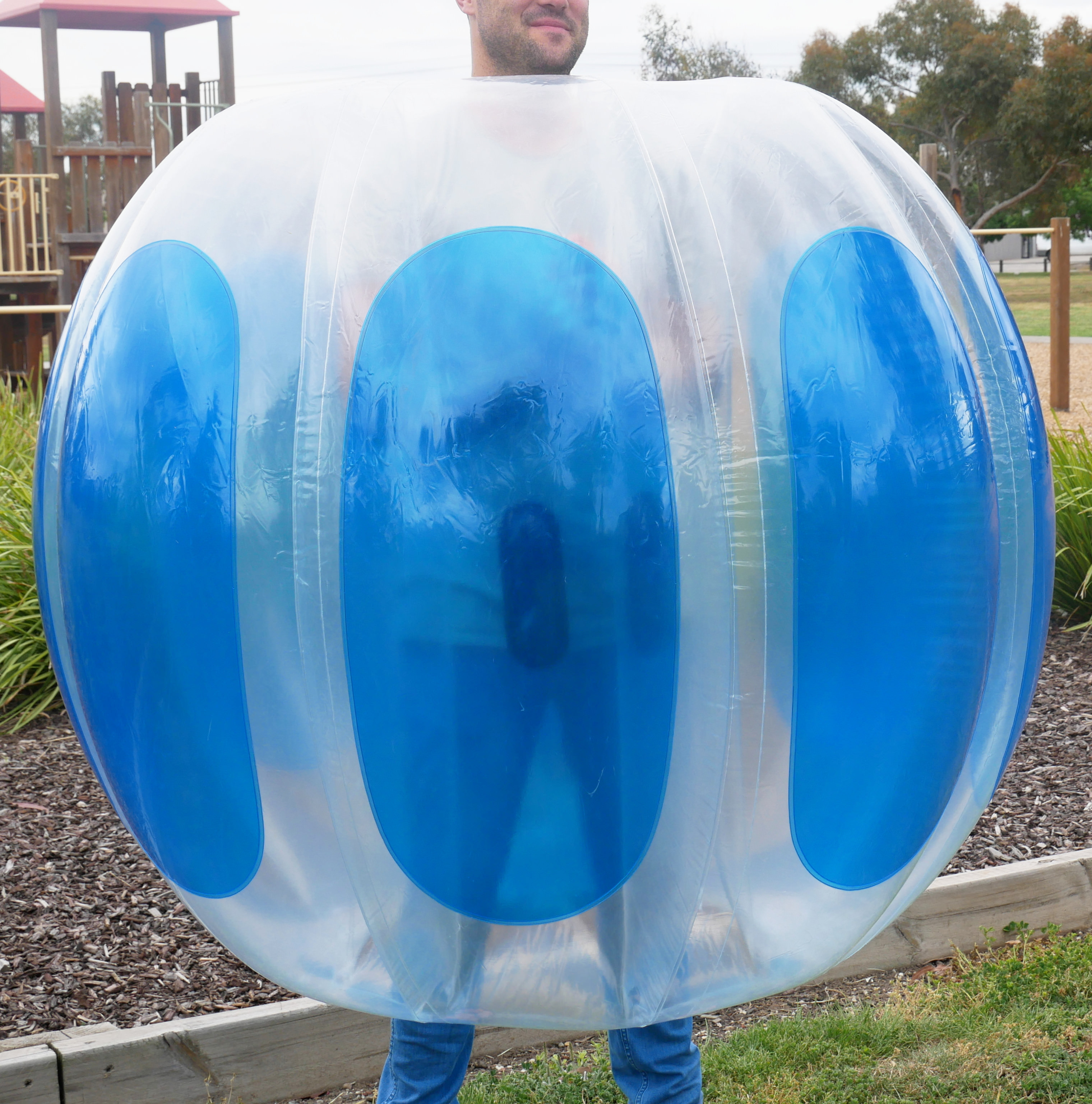 inflatable bubble ball kmart