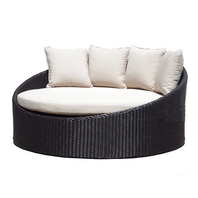 Coolum Outdoor Wicker Round Daybed Without Canopy Buy Outdoor