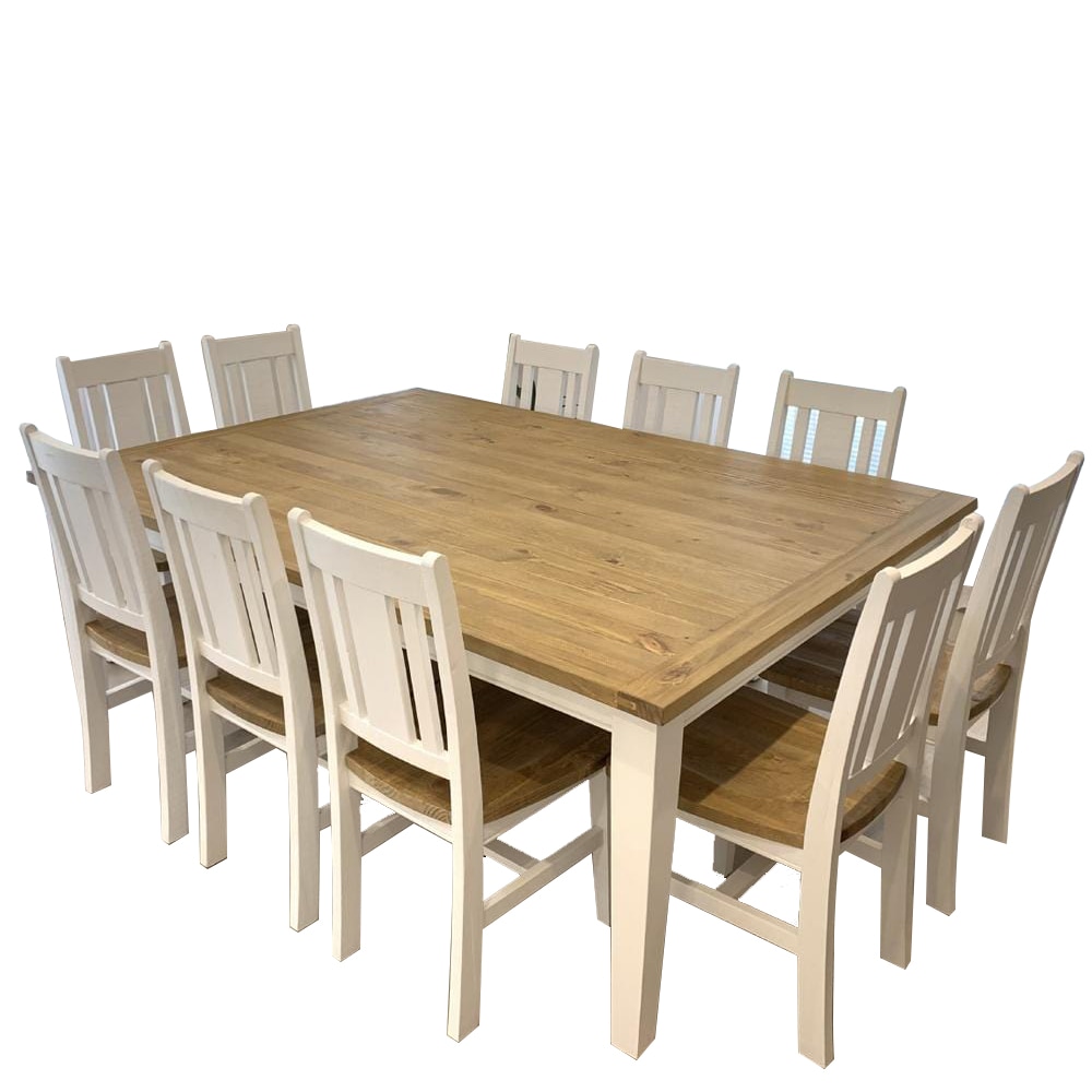 Leura Belle Large Rustic 10 Seater Dining Table And Chairs Setting Buy Dining Sets 2570142 Leura Belle Large Rustic 10 Seater Dining Table And Chairs Setting Buy Dining Sets 2570142