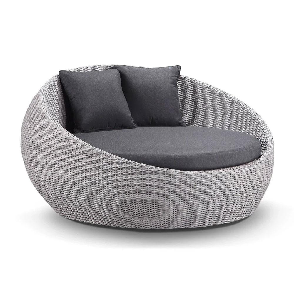 Newport Outdoor Round Wicker Daybed Without Canopy Kimberly Buy